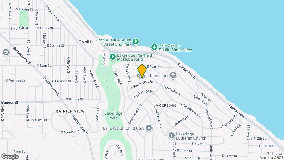 7150 S Sunnycrest Rd Map and Location Details