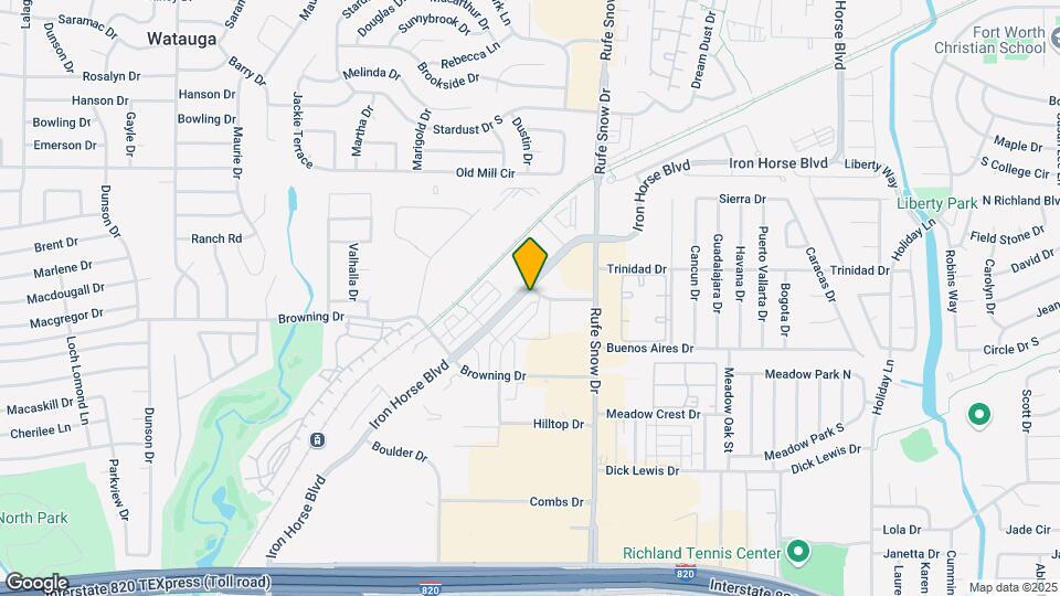 6592 Iron Horse Blvd Map and Location Details