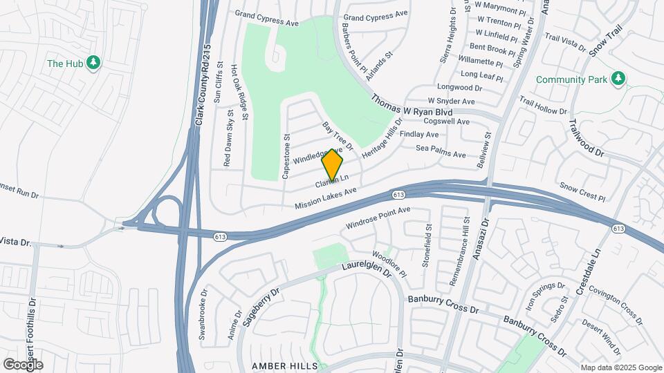 10733 Clarion Ln Map and Location Details