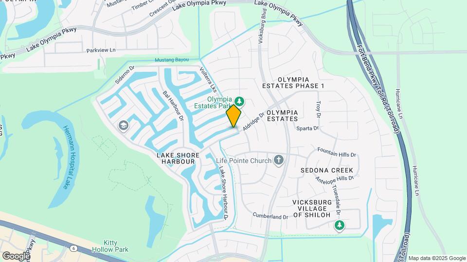 3638 Aldridge Dr Map and Location Details