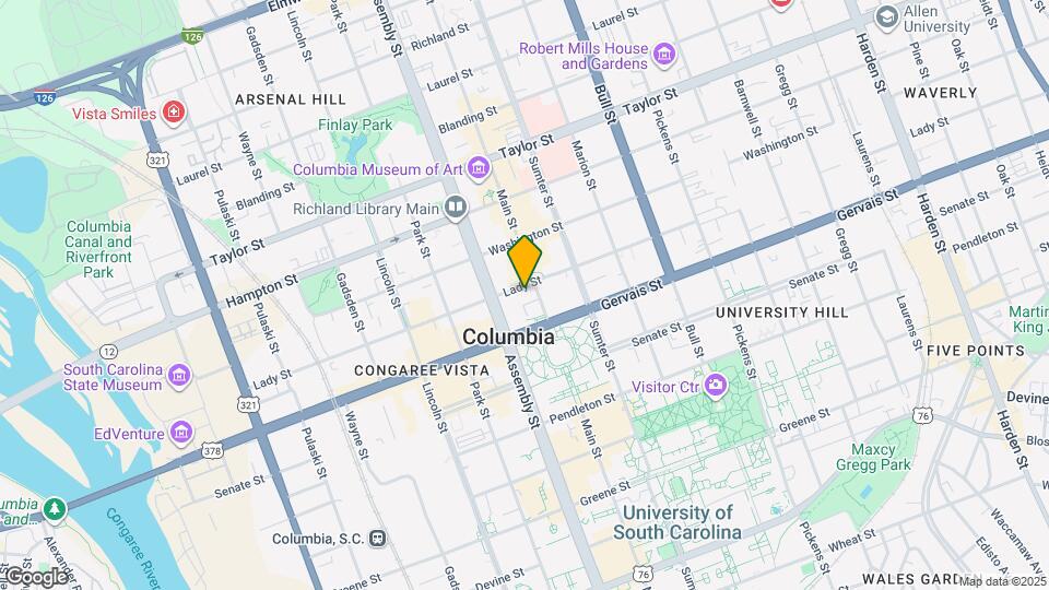 The Palms on Main Map and Location Details