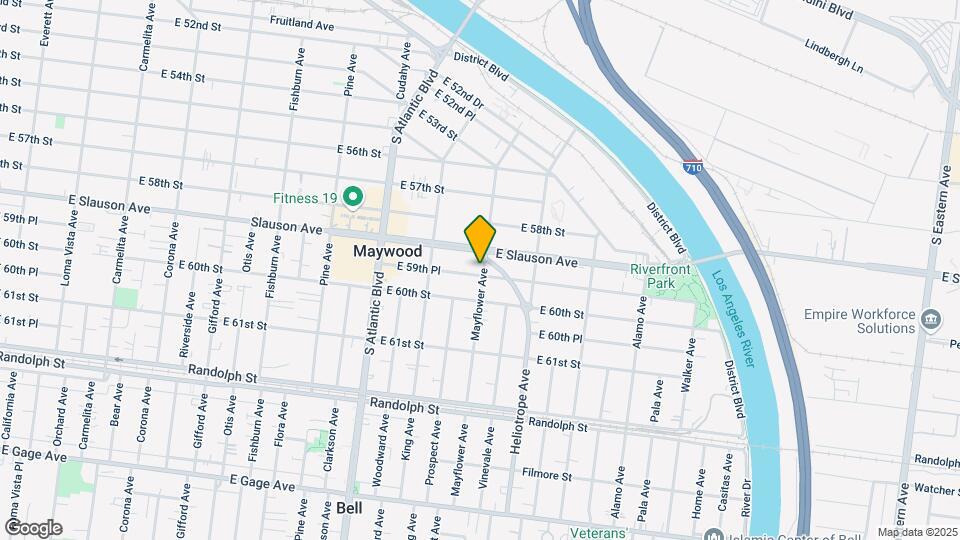 5915 Mayflower Ave Mapa y Detalles de la Ubicación