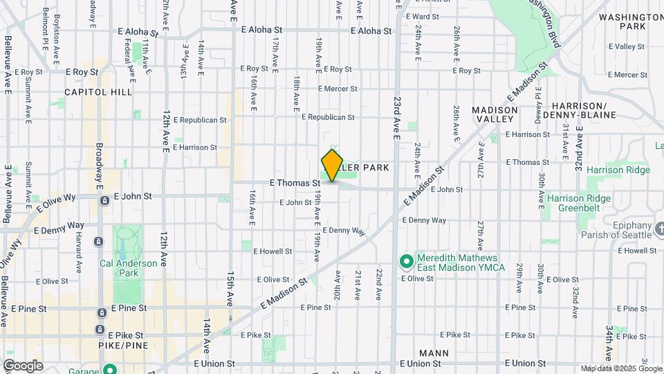 1919 E Thomas St, Unit Lower Level Map and Location Details