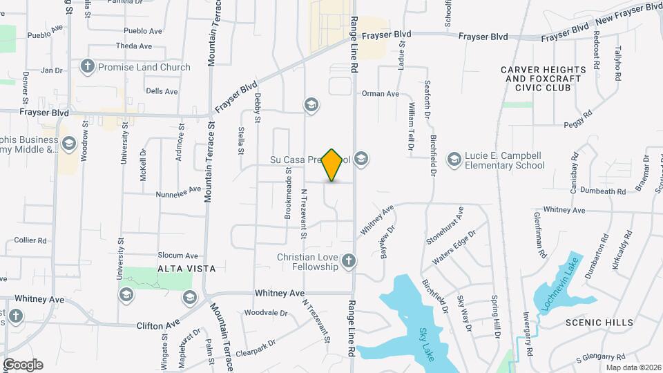 2593 Sandpiper Ave Map and Location Details