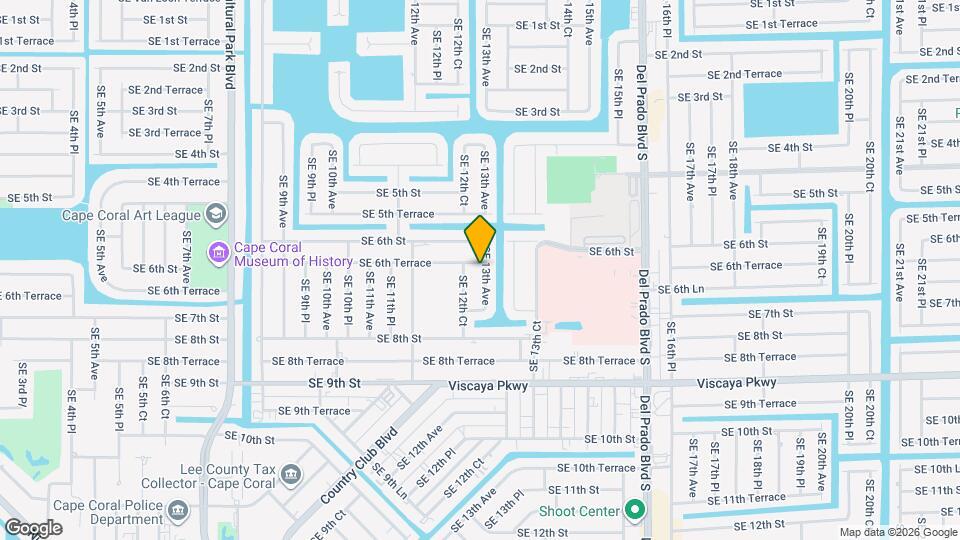 618 SE 13th Ave Map and Location Details
