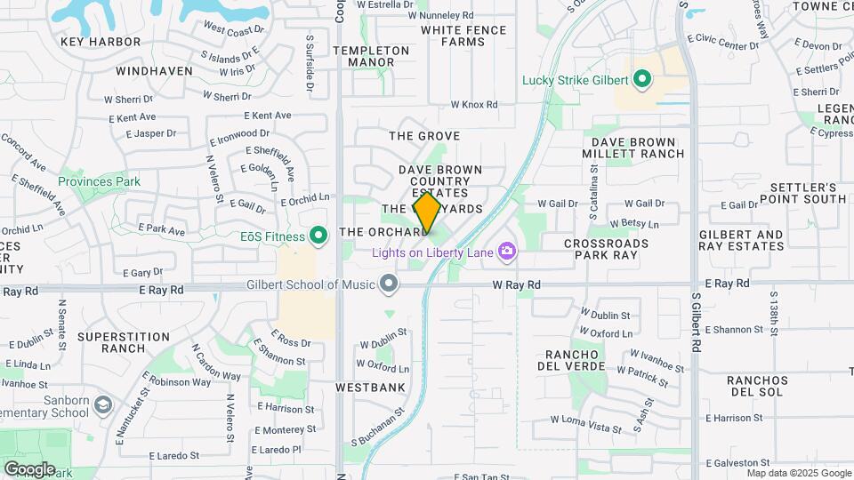 1523 S Vine St Map and Location Details