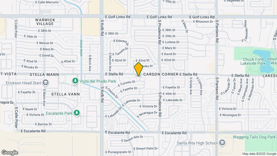 3202 S Clinton Ave Map and Location Details