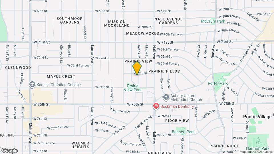 7306 Reeds Rd Map and Location Details