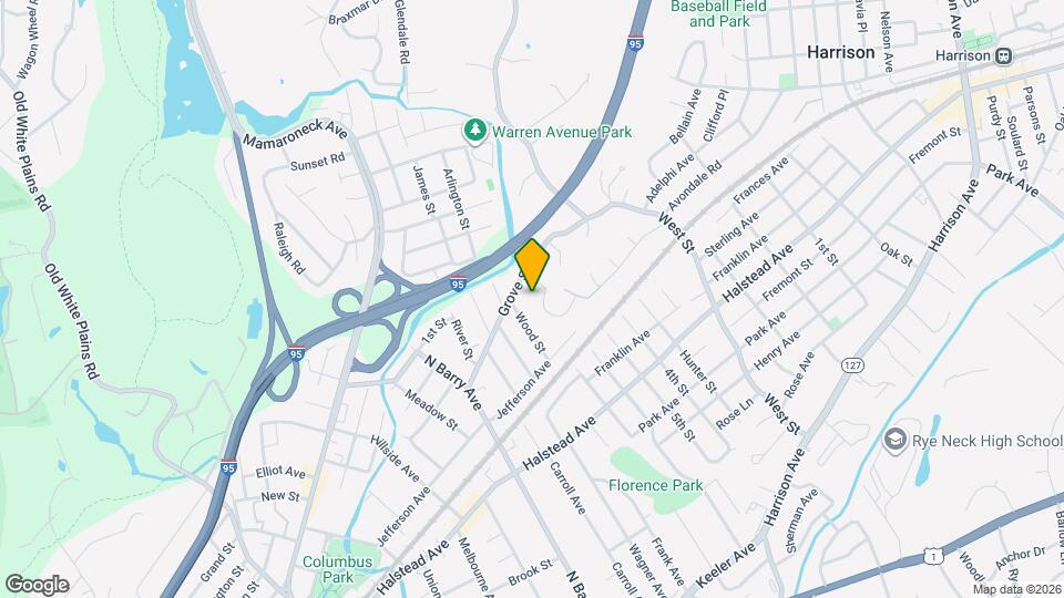 1019 Grove St Map and Location Details