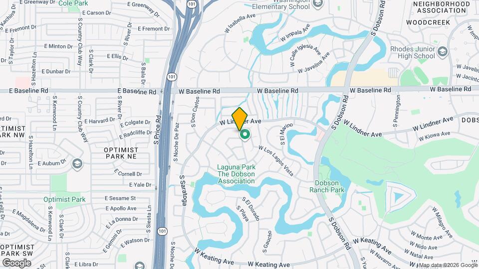 2434 W Lompoc Ave Mapa y Detalles de la Ubicación