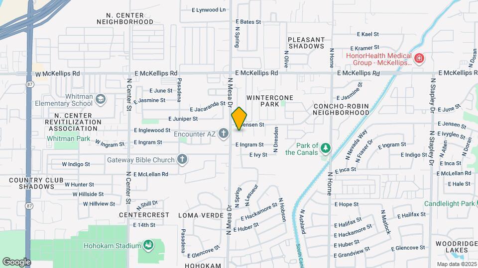 1728 N Spring Cir Map and Location Details