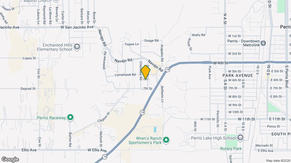 650 Sioux Dr Map and Location Details