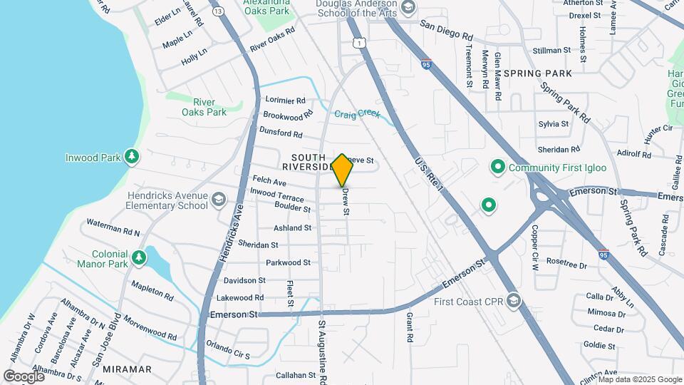 2060 Felch Ave Map and Location Details