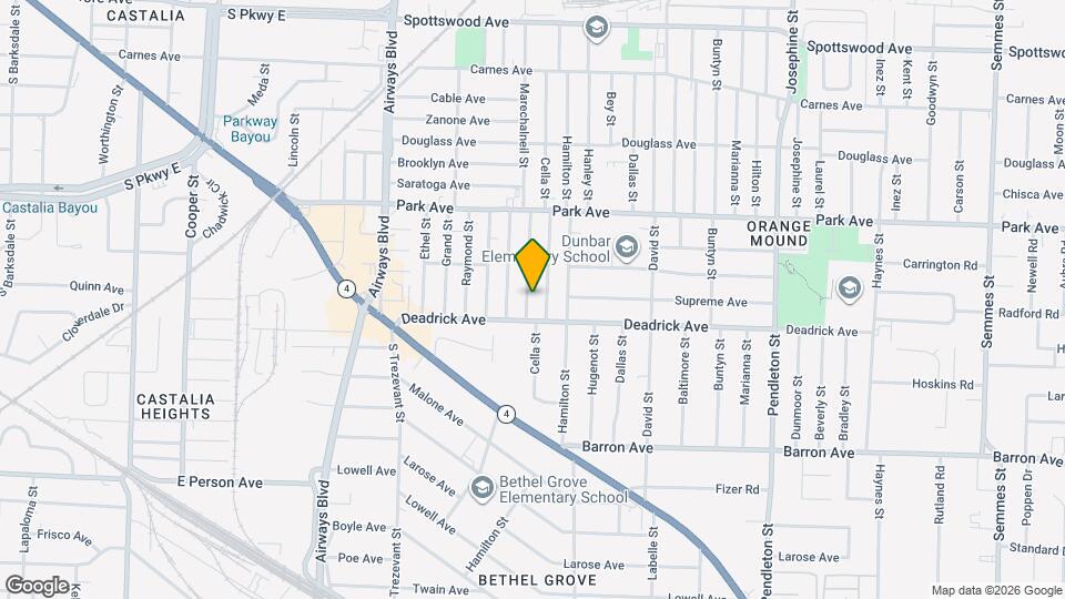 1370 Marechalneil St Mapa y Detalles de la Ubicación