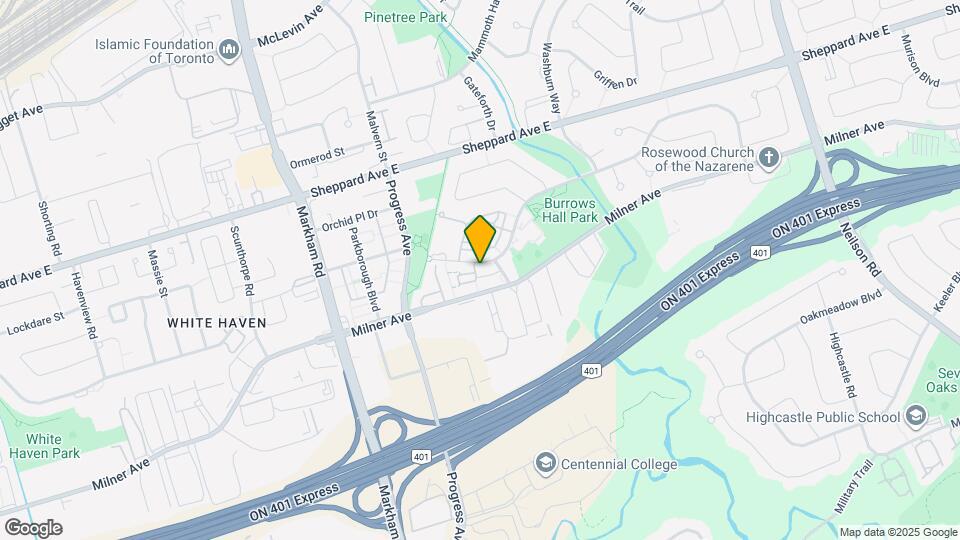 119 Burrows Hall Blvd Map and Location Details