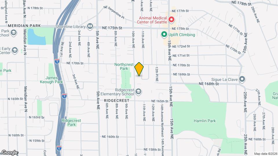 16807 11th Ave NE Mapa y Detalles de la Ubicación