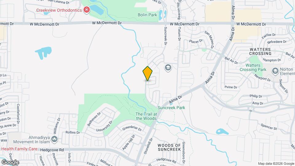 1510 Drexel Ct Map and Location Details