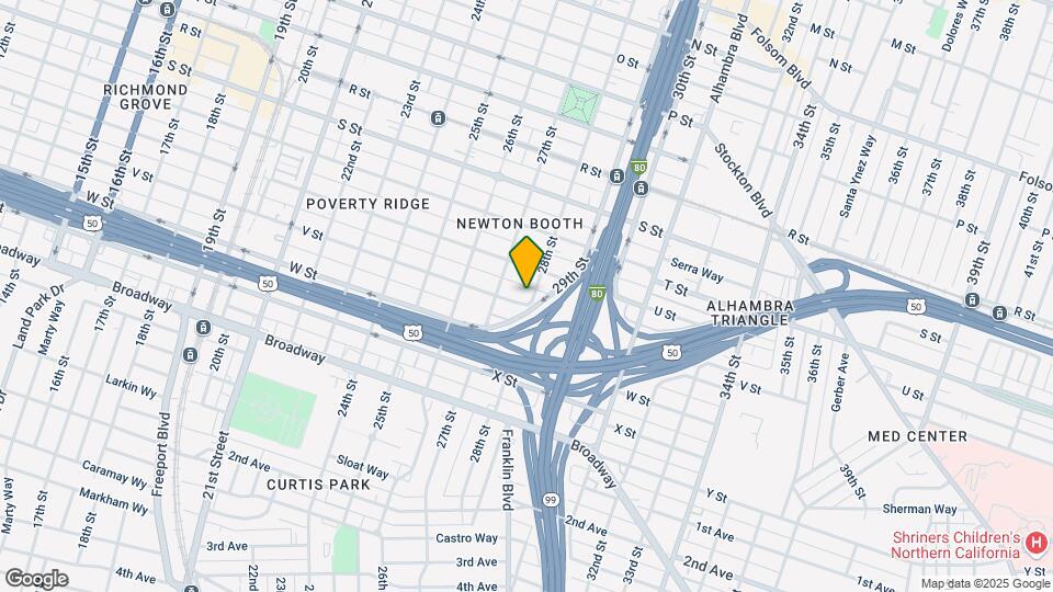 2126 28th St Map and Location Details