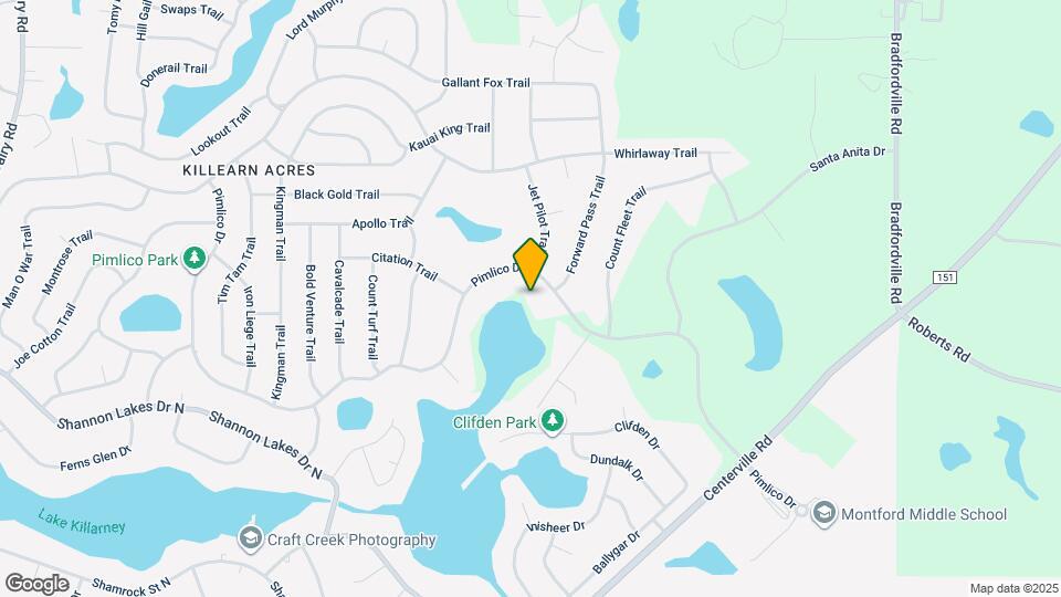 5281 Pimlico Dr Map and Location Details