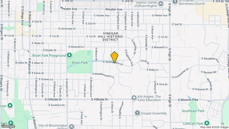 1280 E Southdowns Dr, Unit W639 Map and Location Details