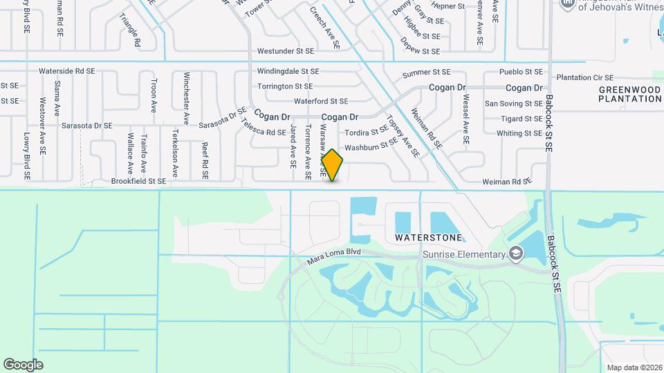 1260 Larkspur St SE Map and Location Details