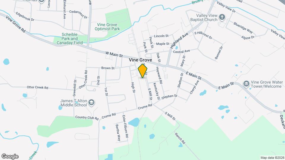 316 Church St Map and Location Details