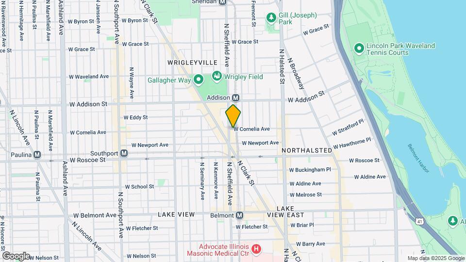 947 W Cornelia Ave, Unit 955-1d Map and Location Details