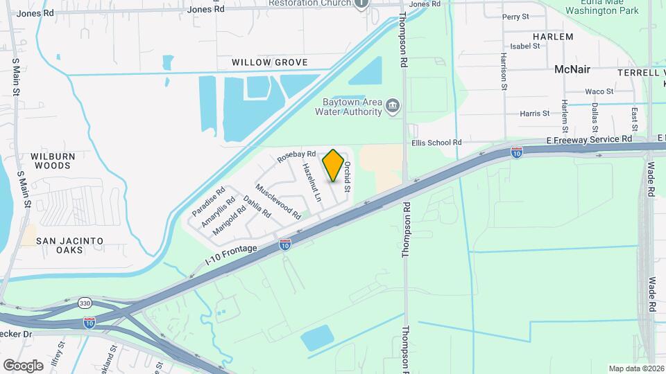 1502 Tulip Ln Mapa y Detalles de la Ubicación