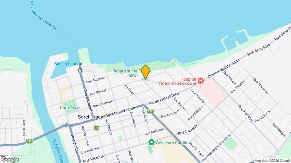 4 Sainte-Anne Ch Map and Location Details