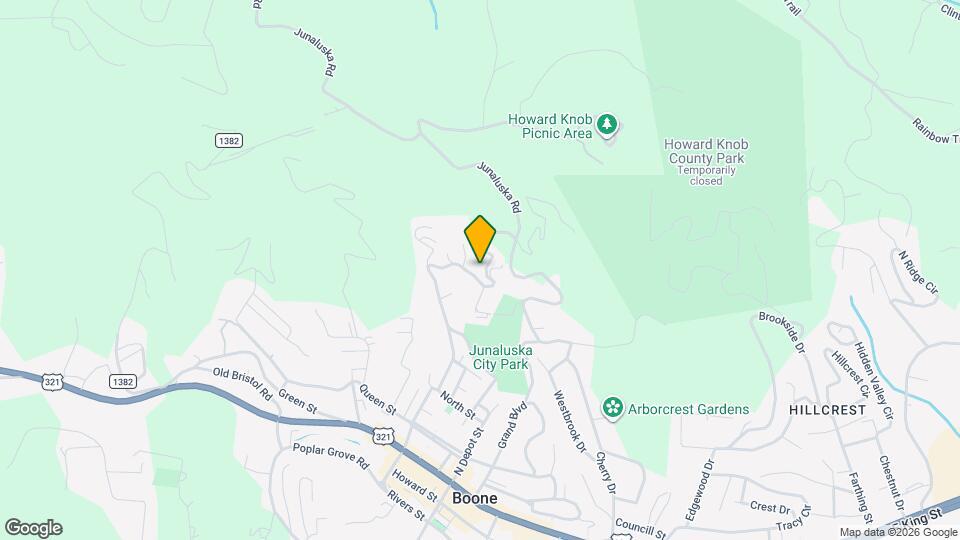 647 Junaluska Rd Map and Location Details