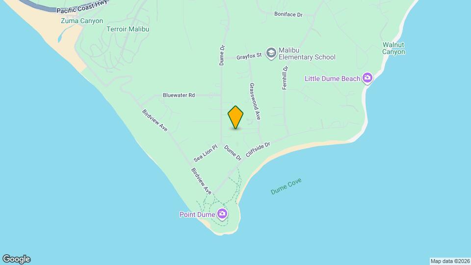 7122 Dume Dr Map and Location Details