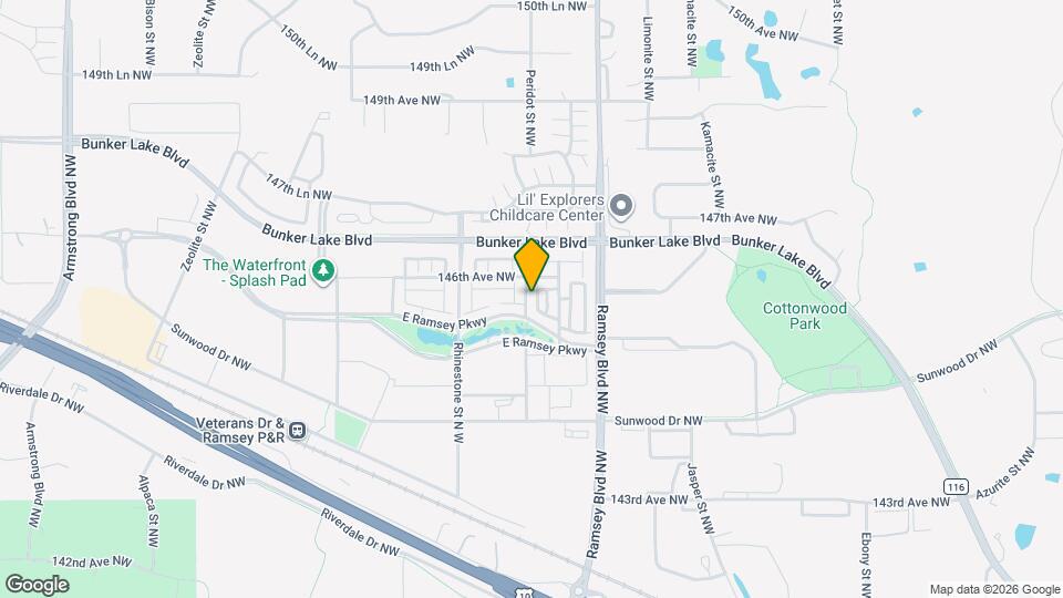 14603 Peridot St NW Map and Location Details