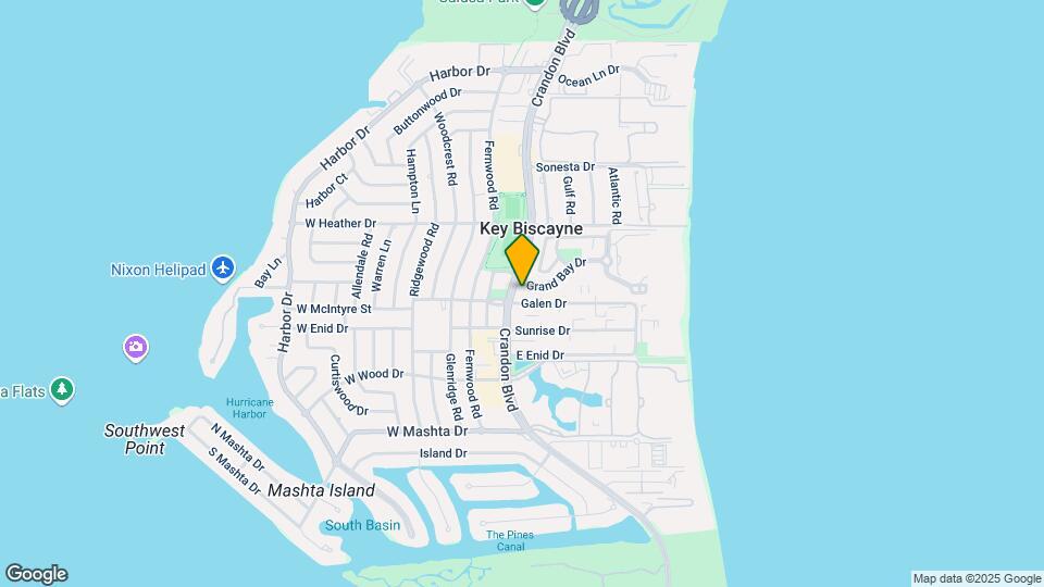 555 Crandon Blvd Map and Location Details