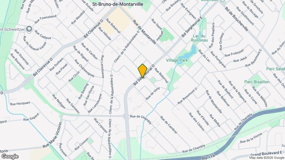 138 Seigneurial Boul O Map and Location Details