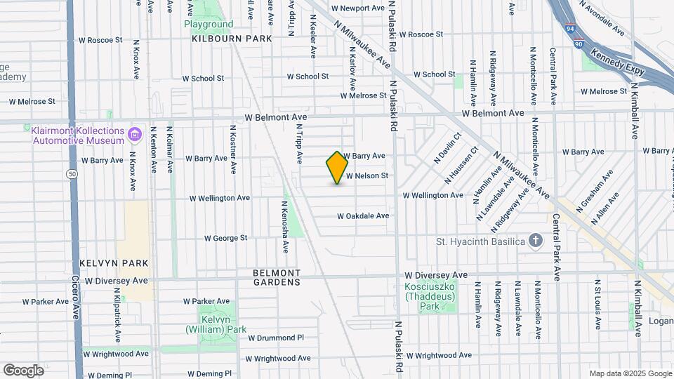 4126 W Wellington Ave Mapa y Detalles de la Ubicación