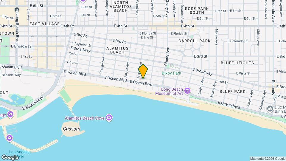 1729 E Ocean Blvd Map and Location Details