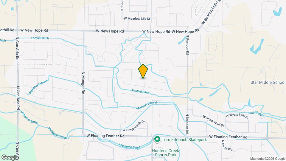 2255 N Blue Marsh Wy Map and Location Details