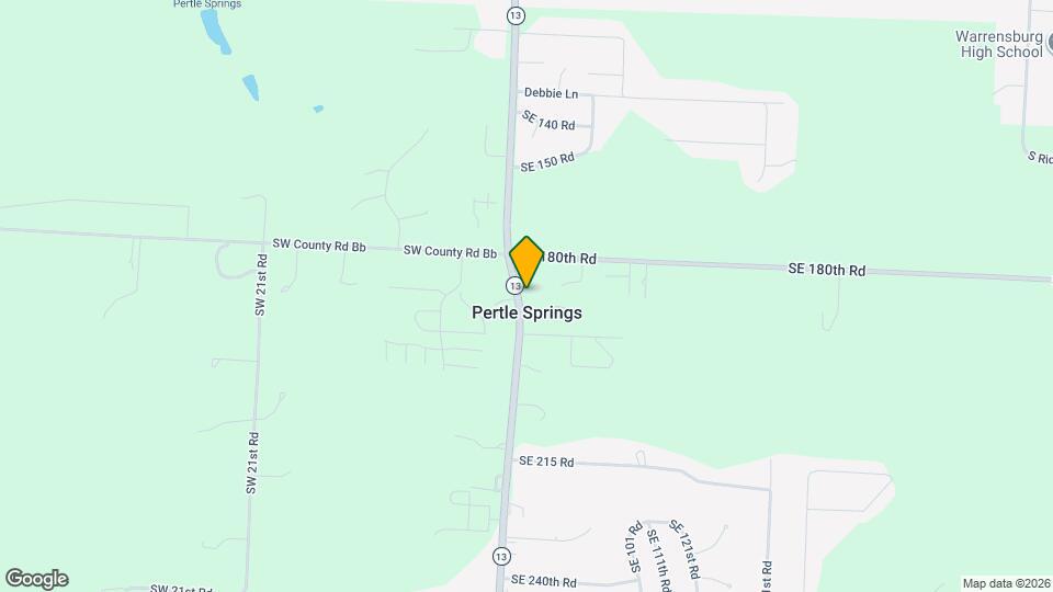 181 SE State Rte 13 Map and Location Details