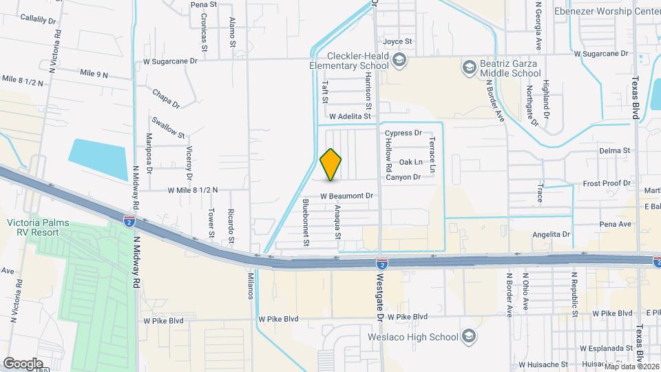 2005 Canyon Rd Map and Location Details