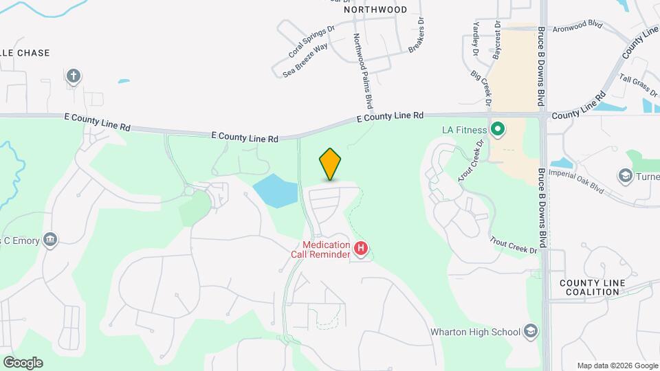 8536 Trail Wind Dr Map and Location Details