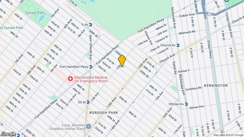 1221 41st St Mapa y Detalles de la Ubicación
