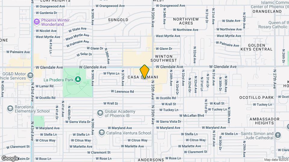 6810 N 35th Ave Map and Location Details