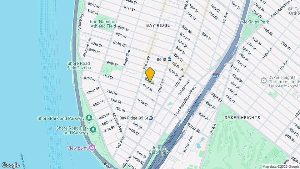 344 90th St Mapa y Detalles de la Ubicación