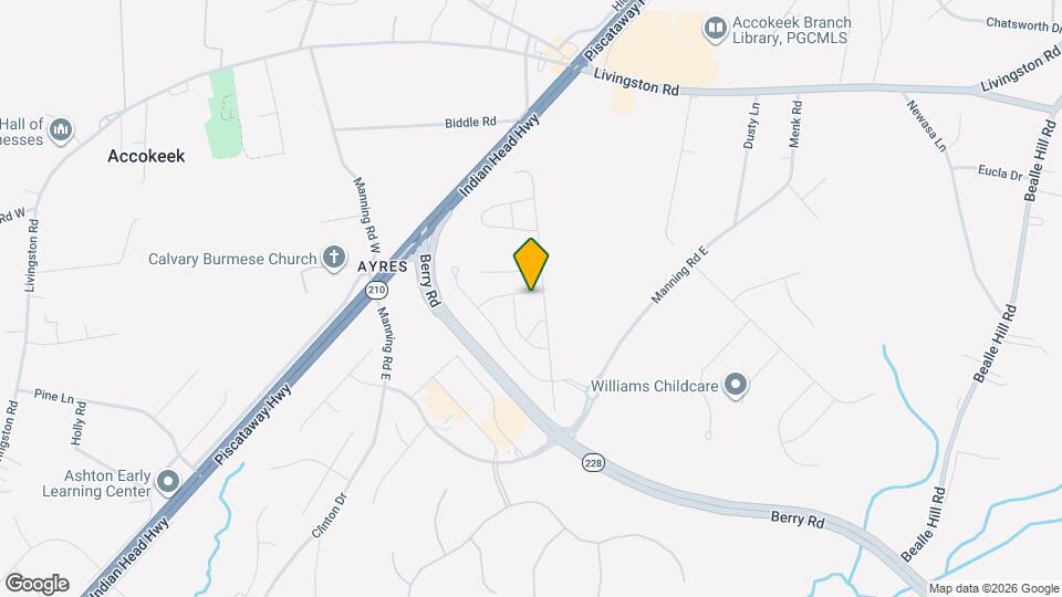 210 Southwind Dr Map and Location Details