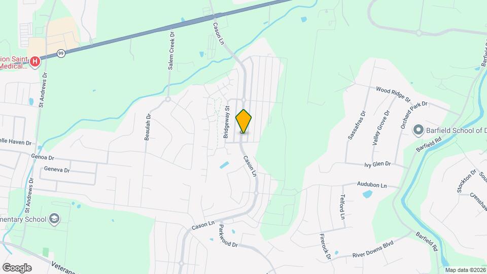 2287 Cason Ln Mapa y Detalles de la Ubicación