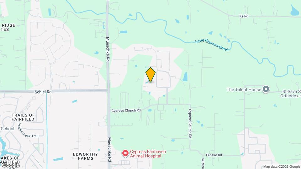 16410 Rosemary Grove Ln Map and Location Details