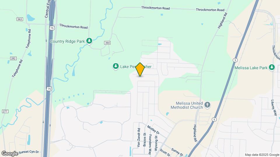 1103 Freestone Dr Map and Location Details