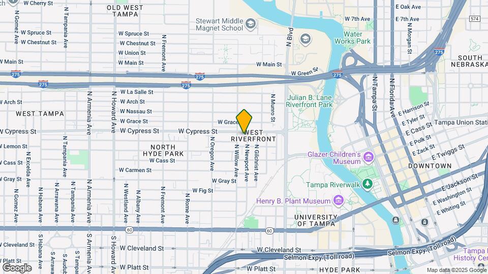 914 N Newport Ave Map and Location Details
