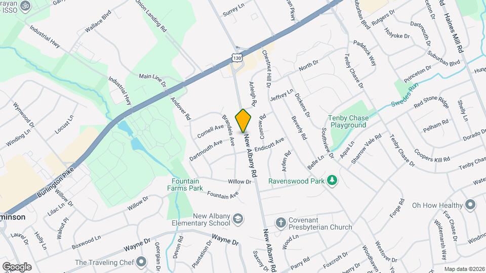 2211 New Albany Rd Map and Location Details