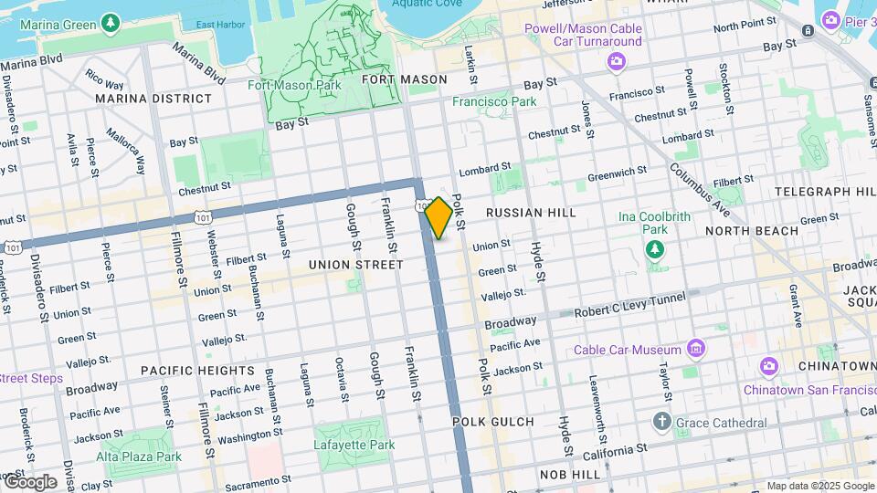 2510 Van Ness Ave Mapa y Detalles de la Ubicación